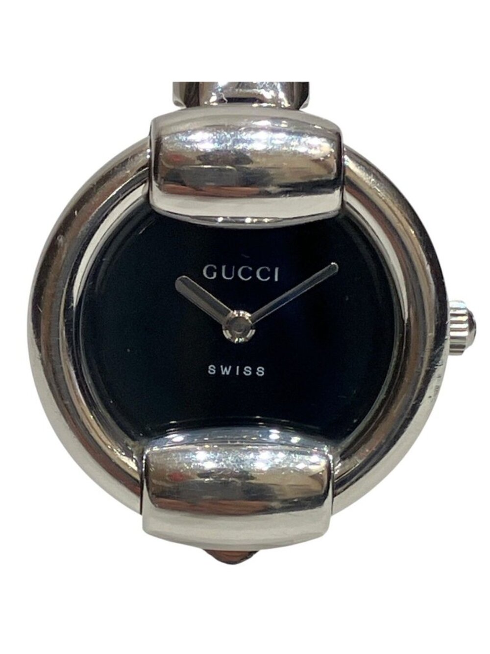 Gucci Watch SS Quartz Black Dial
